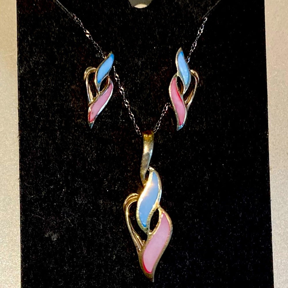 925 Necklace and Earring Set